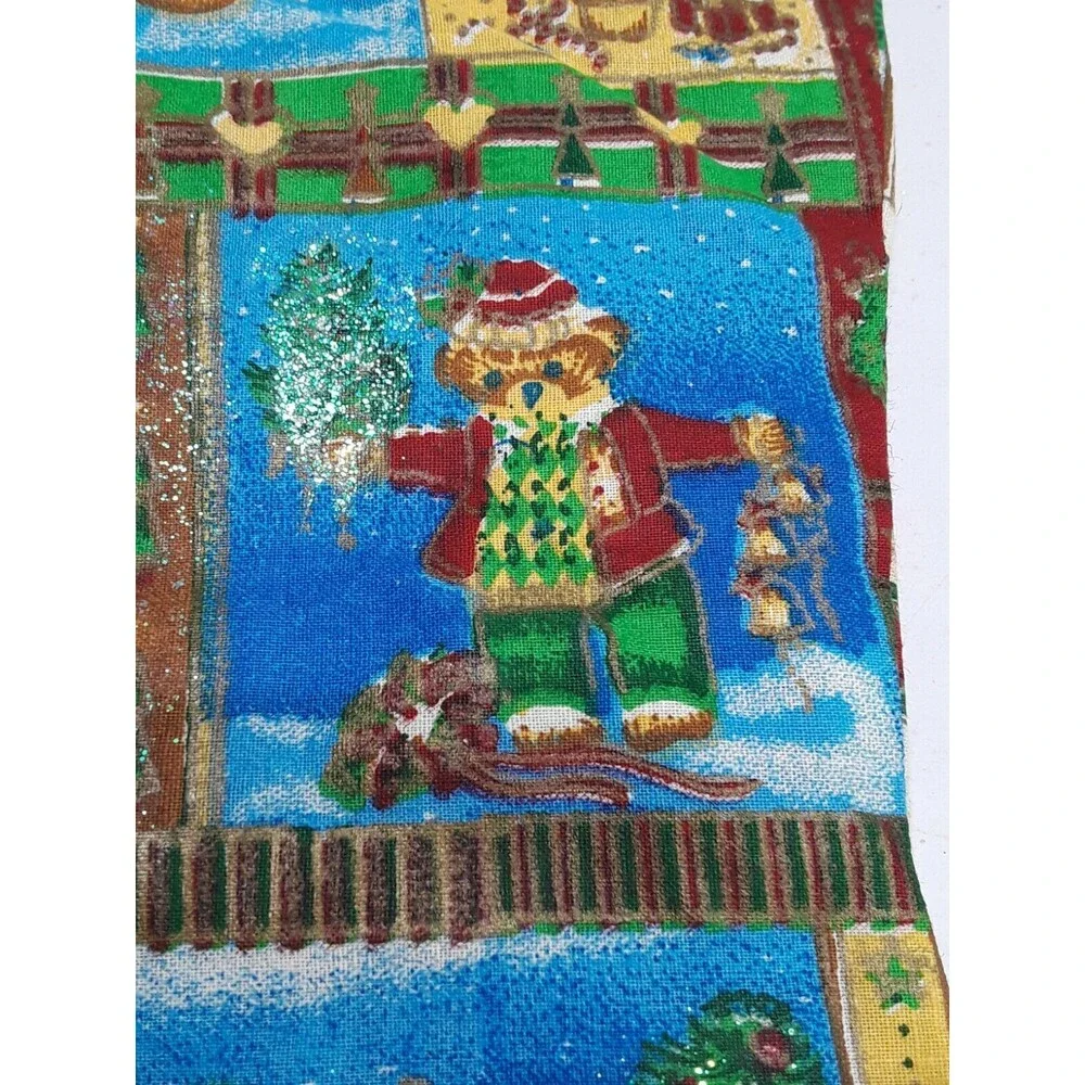 Handmade Christmas Stocking Teddy bear Reindeer Crhistmas Tree Sled 22